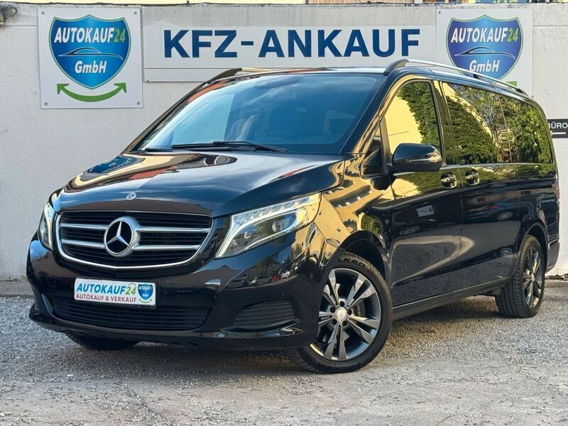 Schwarz Gebraucht 2018 Mercedes V250 Sport Van / Kleinbus | 38.990 € (Fairer Preis) - Bild 1/4