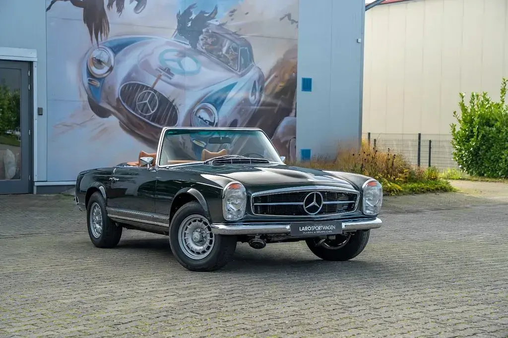 Gebraucht Mercedes SL280 170 PS (125 kW) 1971 Grün Cabrio