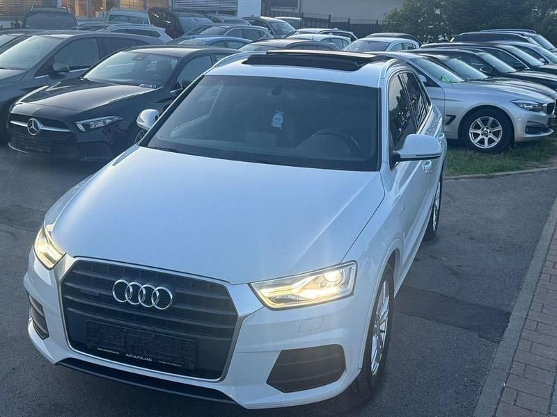 Weiß Gebraucht 2015 Audi Q3 S-Line SUV | 16.999 € (Guter Preis) - Bild 1/4
