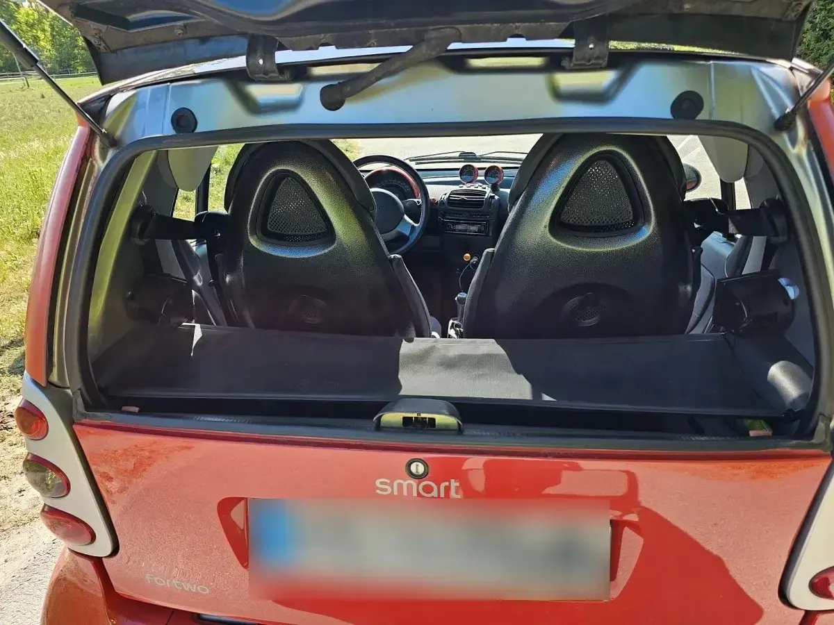 Usata Smart ForTwo Coupé Passion 61 CV (44 kW) 2004 Rosso Coupé