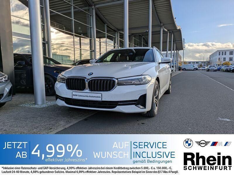 Weiß Gebraucht 2022 BMW 520 Limousine | 29.690 € (Guter Preis) - Bild 1/4