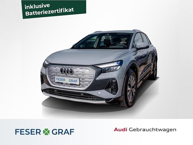Gebraucht Audi Q4 e-tron Comfort 125 kW (170 PS) 2023 Kieselgrau SUV