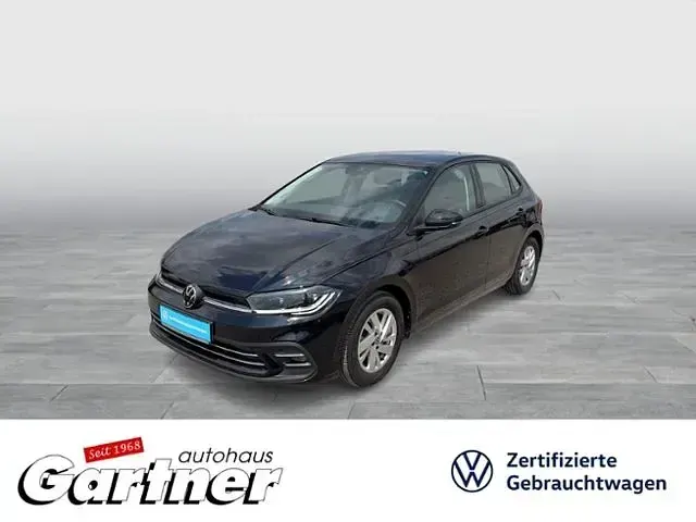 Gebraucht VW Polo Style 110 PS (80 kW) 2024 Schwarz (deep black perleffekt) Kleinwagen