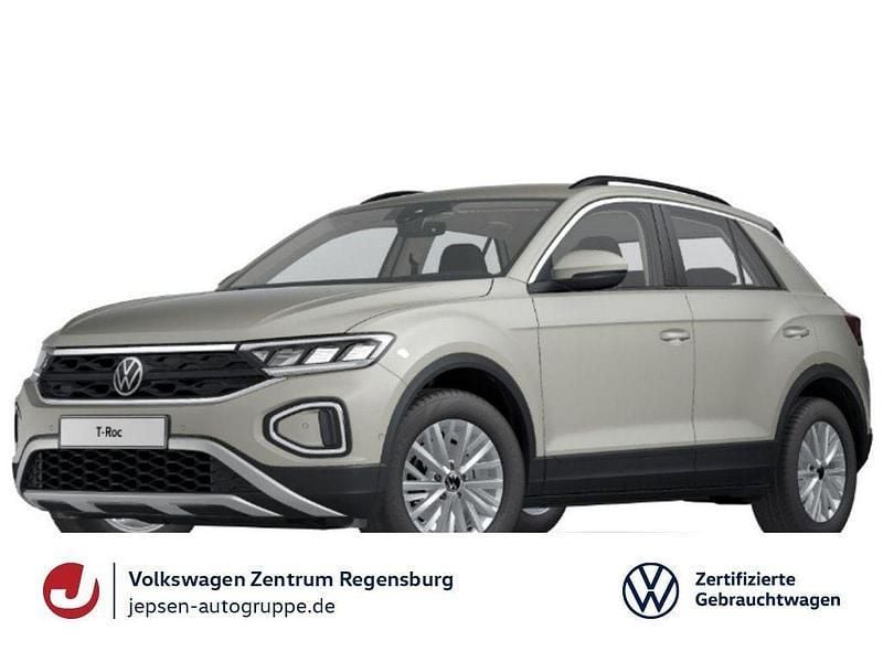 Ascotgrau Gebraucht 2022 VW T-Roc Life SUV | 23.470 € (Superpreis) - Bild 1/3