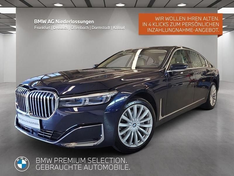 Blau Gebraucht 2019 BMW 740 Limousine | 39.990 € (Guter Preis) - Bild 1/4