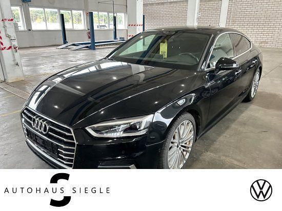 Mythosschwarz (metallic) Gebraucht 2018 Audi A5 Sportback Design Limousine | 27.770 € (Fairer Preis) - Bild 1/4