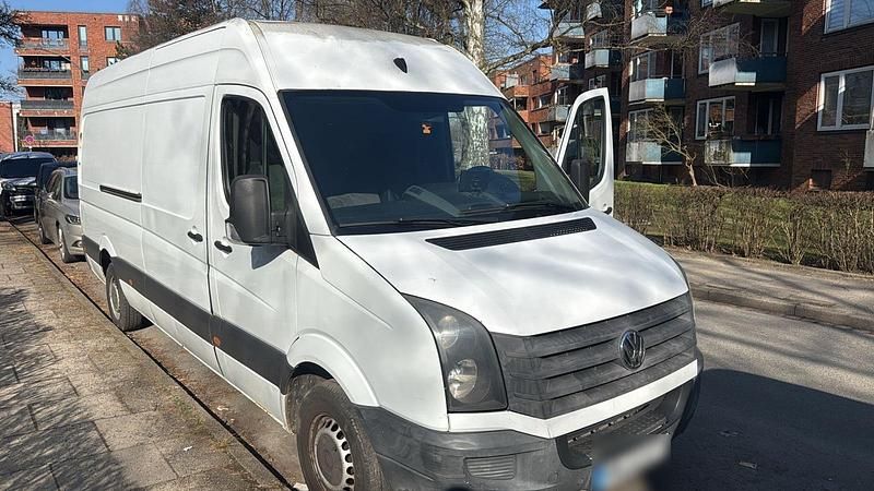 Second-hand VW Crafter 163 CP (119 kW) 2013 Alb Van