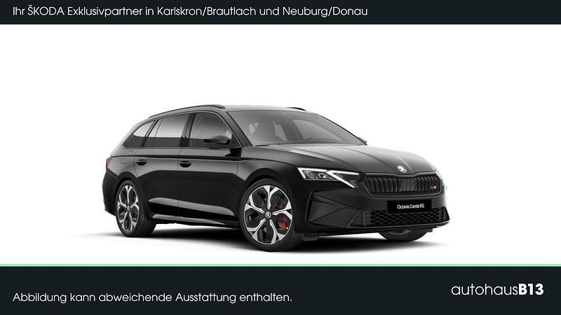 Blackmagic perleffekt (schwarz) Neu 2025 Skoda Octavia RS Kombi | 43.290 € (Fairer Preis) - Bild 1/4