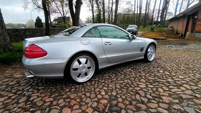 Gebraucht Mercedes SL500 305 PS (224 kW) 2001 Silber Cabrio
