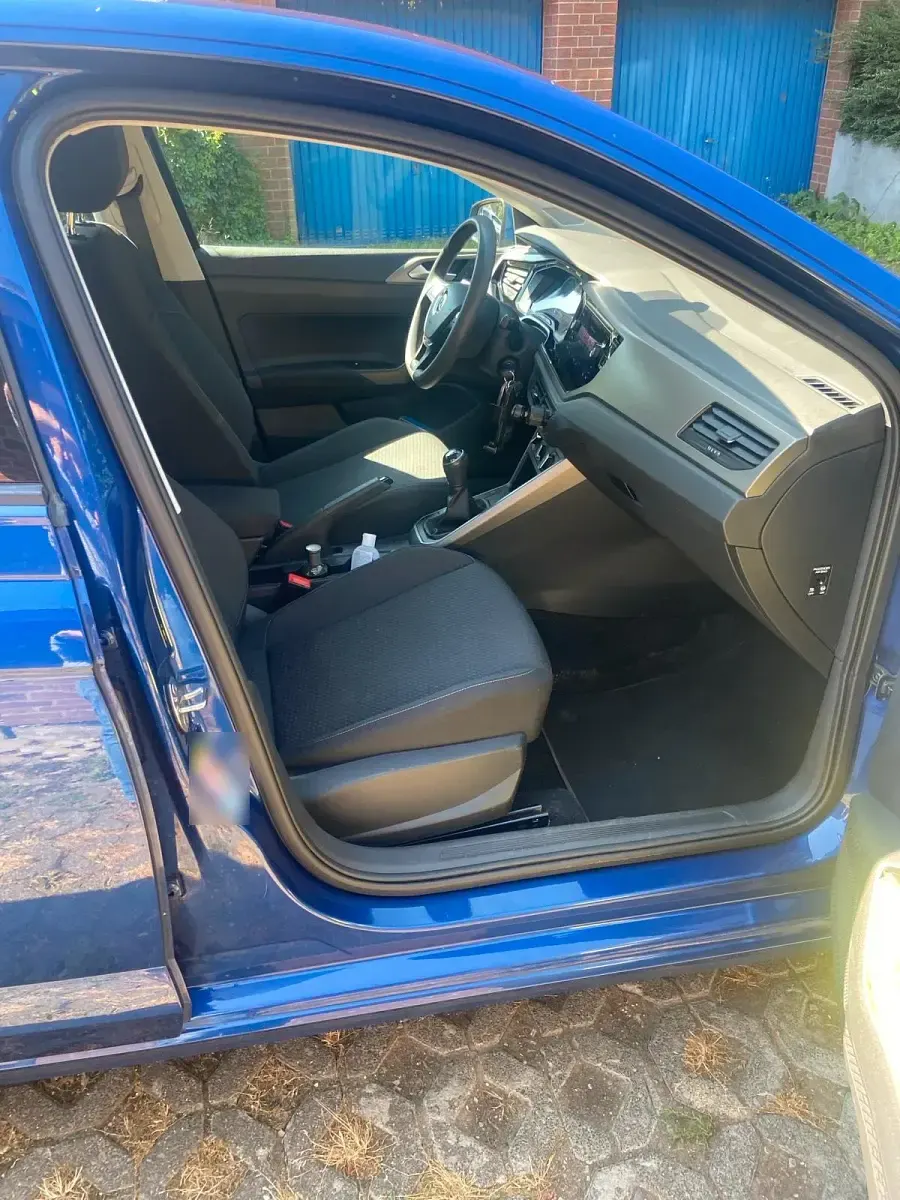 Gebraucht VW Polo Comfortline 95 PS (69 kW) 2020 Blau Kleinwagen