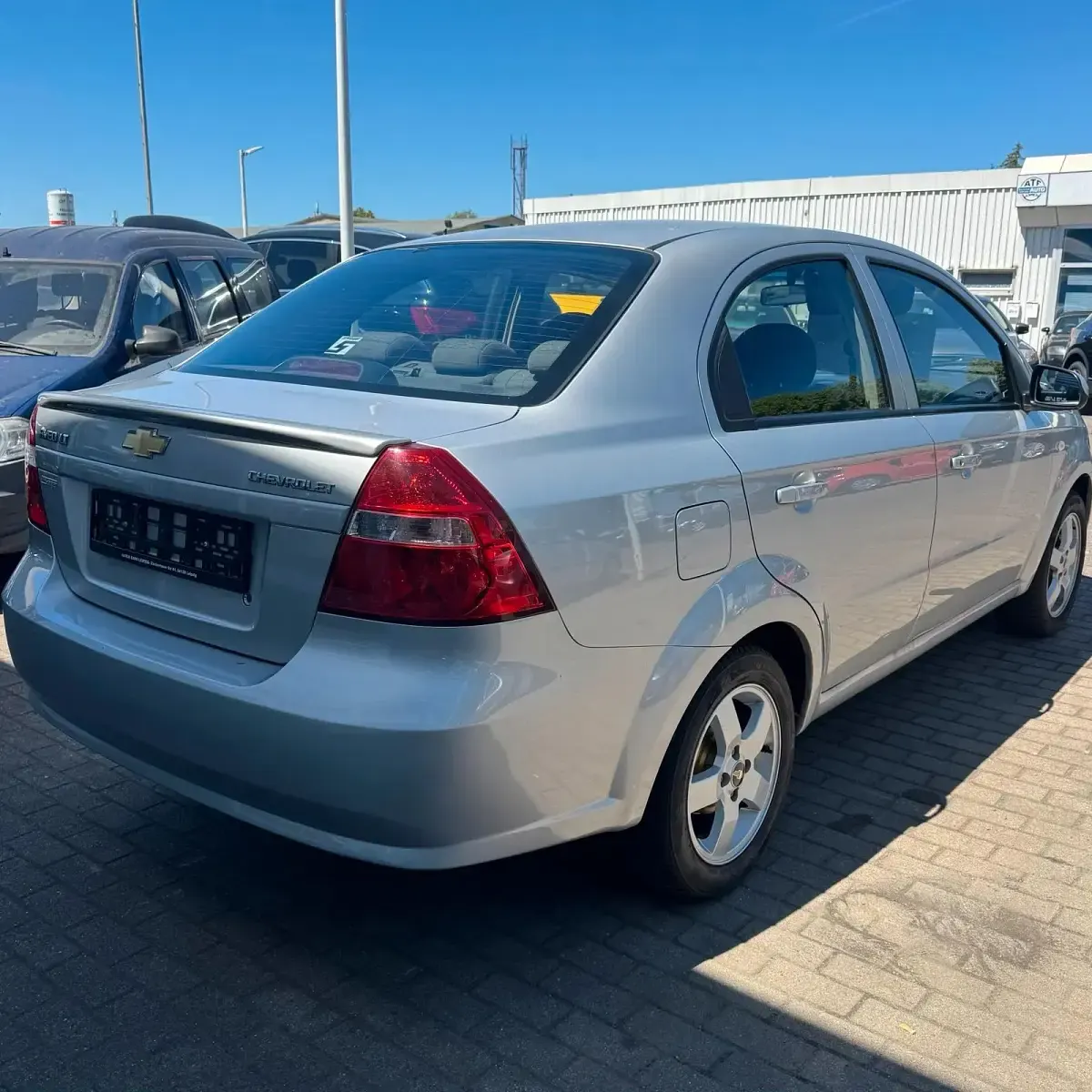Gebraucht Chevrolet Aveo 93 PS (68 kW) 2007 Silber Limousine