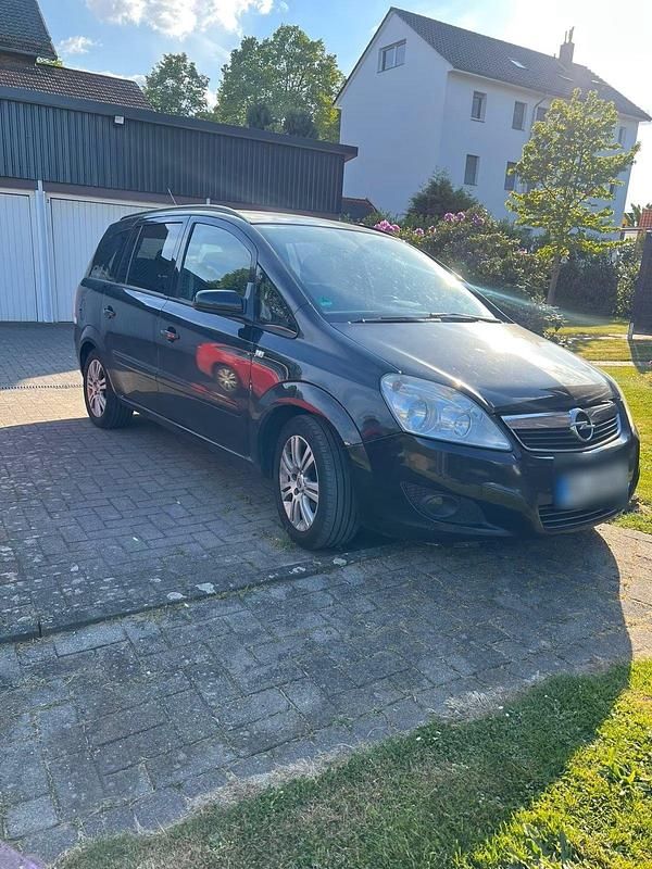 Schwarz Gebraucht 2008 Opel Zafira Van / Kleinbus | 2.199 € - Bild 1/4