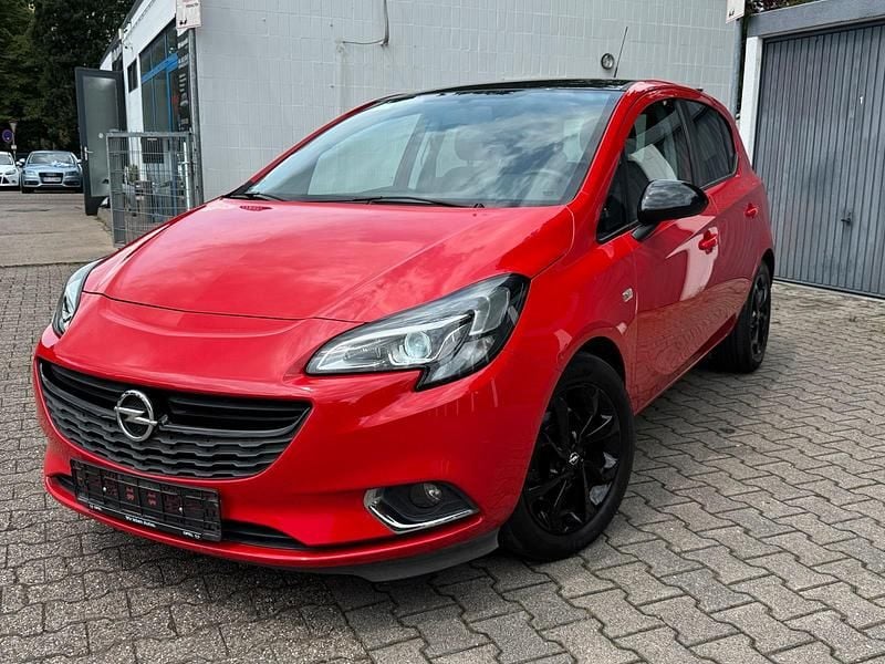 Rot Gebraucht 2015 Opel Corsa Edition Kleinwagen | 6.999 € (Guter Preis) - Bild 1/4