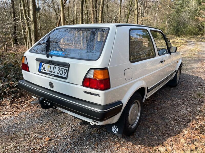 Brugt VW Golf II 75 HK (55 kW) 1987 Hvid Hatchback