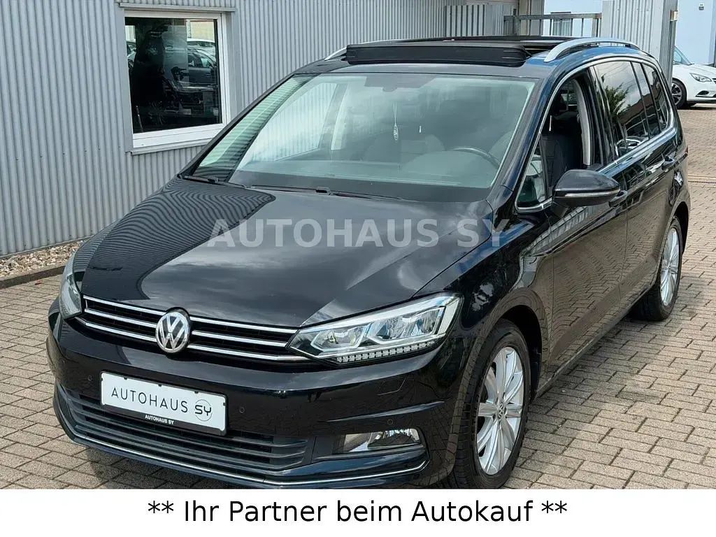 Gebraucht VW Touran Highline 190 PS (139 kW) 2016 Schwarz Van / Kleinbus