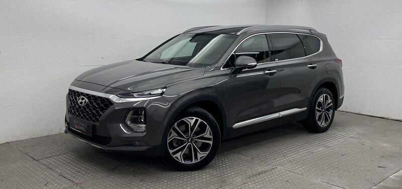 Grau Gebraucht 2020 Hyundai Santa Fe Premium SUV | 33.400 € (Fairer Preis) - Bild 1/4