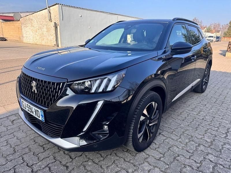 Schwarz Gebraucht 2022 Peugeot 2008 GT-line SUV | 16.600 € (Guter Preis) - Bild 1/4