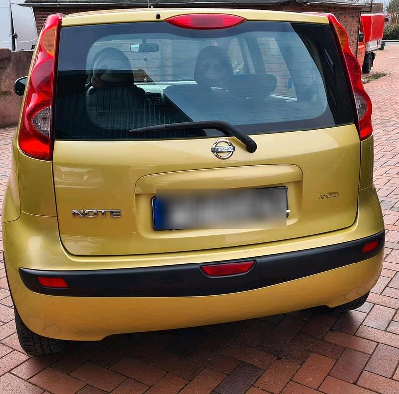 Gebraucht Nissan Note 70 PS (51 kW) 2007 Gelb Kleinwagen