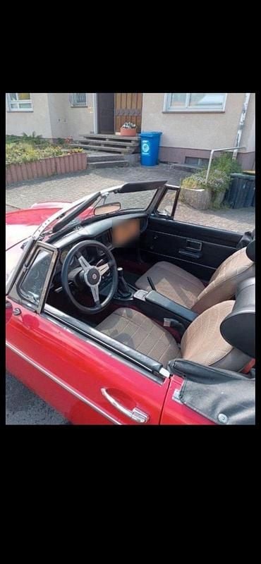 Usata MG B 90 CV (66 kW) 1976 Rosso Cabrio