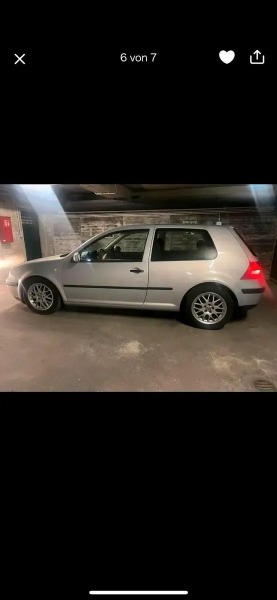 Second-hand VW Golf IV 100 CP (73 kW) 2000 Argintiu Hatchback