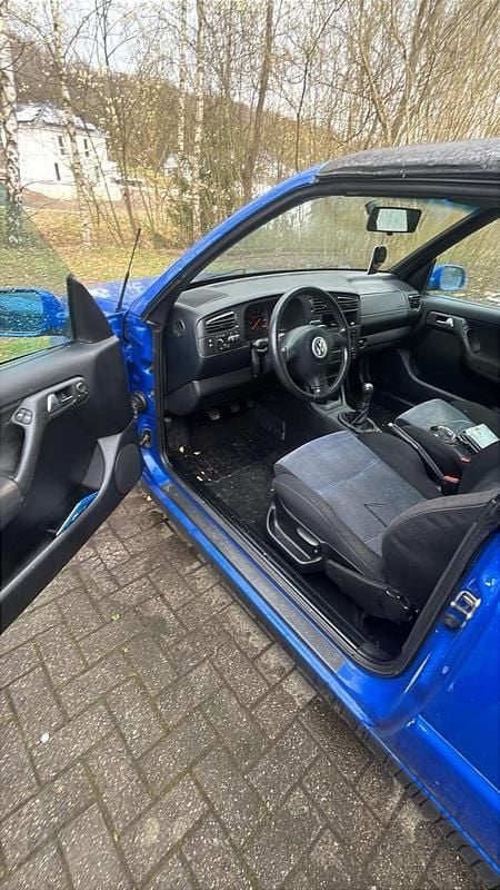 Gebraucht VW Golf Cabriolet 120 PS (88 kW) 1998 Blau Cabrio
