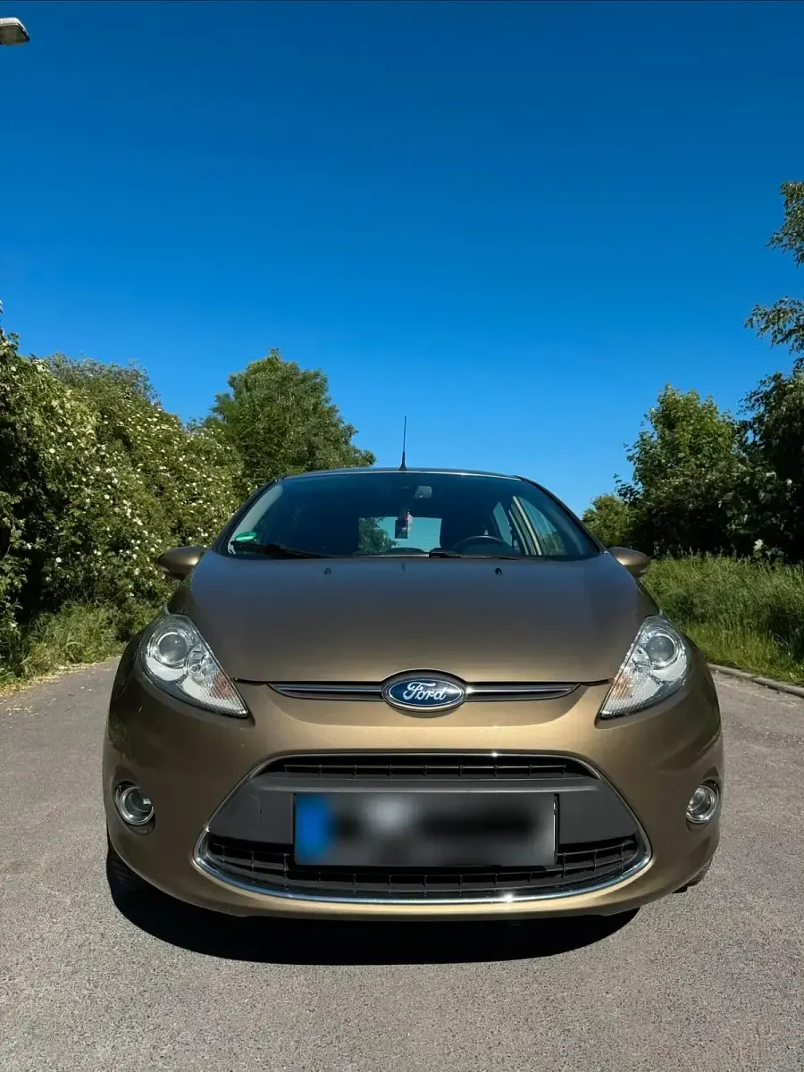 Gebraucht Ford Fiesta Titanium 82 PS (60 kW) 2012 Braun Kleinwagen