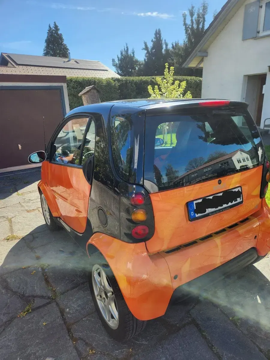Używany Smart ForTwo Coupé Pulse 41 KM (30 kW) 2002 Pomarańczowy Coupe