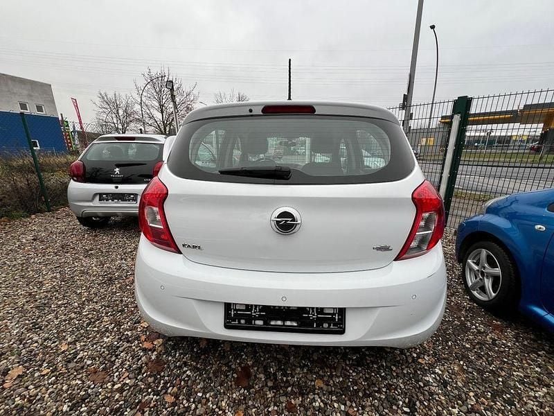 Gebraucht Opel Karl Excite 75 PS (55 kW) 2017 Schneeweiss/olympic/summit whi Kleinwagen