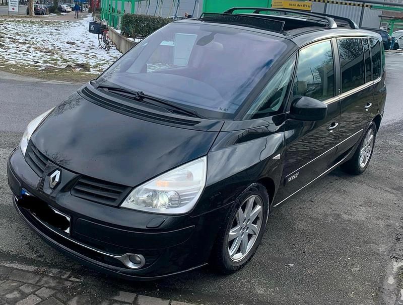 Gebraucht Renault Espace 173 PS (127 kW) 2010 Schwarz Van / Kleinbus