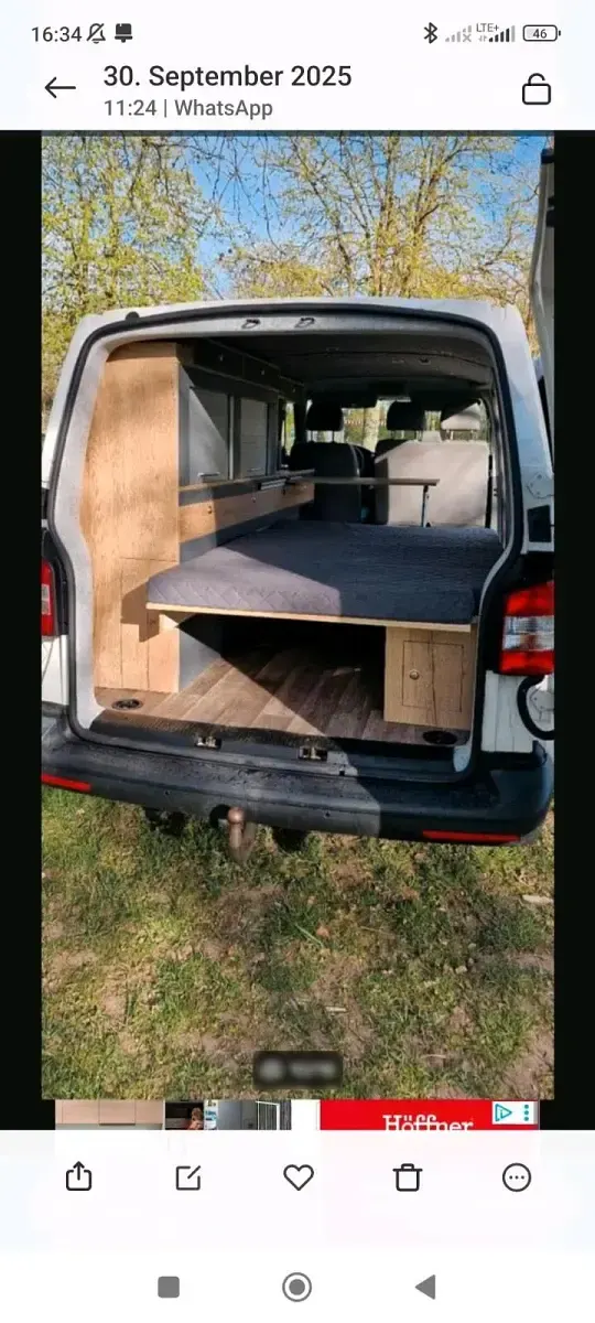 Gebraucht VW Multivan 140 PS (102 kW) 2015 Weiß Van / Kleinbus