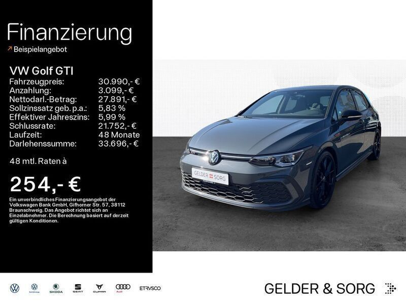 Delfingrau metallic Gebraucht 2023 VW Golf VIII GTI Limousine | 31.990 € (Fairer Preis) - Bild 1/4