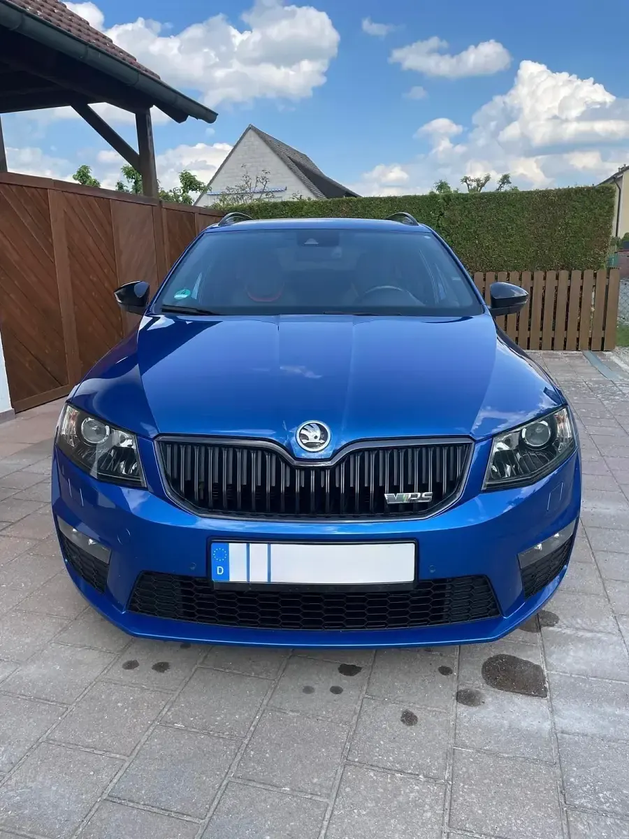 Gebraucht Skoda Octavia RS 2016 Blau Kombi