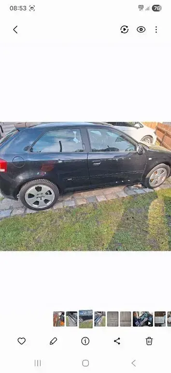 Gebraucht Audi A3 S-Line 102 PS (75 kW) 2006 Schwarz Kleinwagen