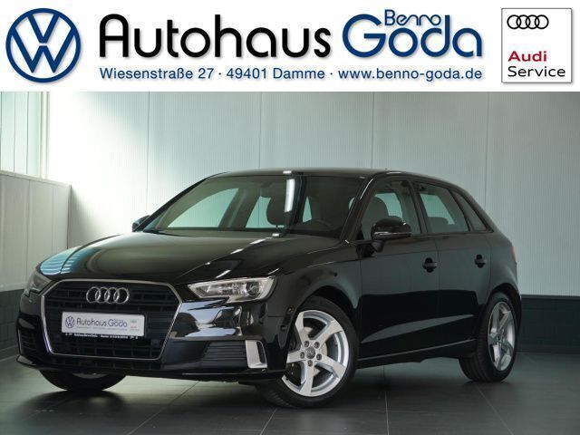 Schwarz Gebraucht 2016 Audi A3 Sportback Sport Kleinwagen | 17.450 € (Fairer Preis) - Bild 1/4