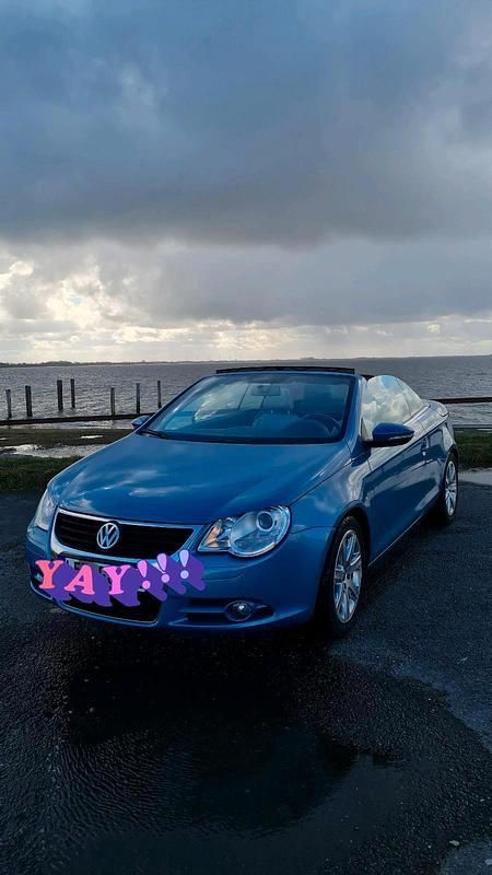 Gebraucht VW Eos 150 PS (110 kW) 2006 Blau Cabrio