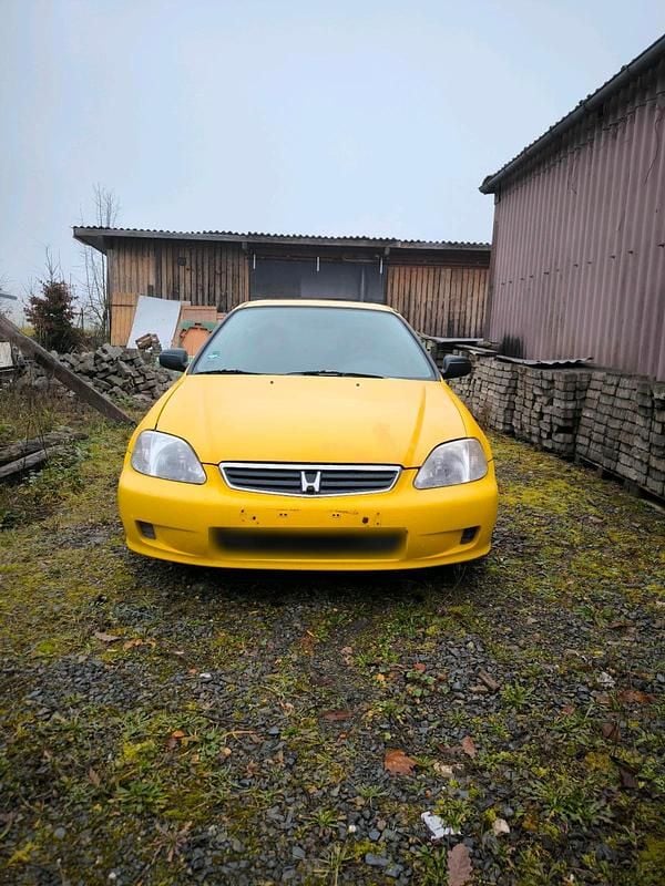 Gebraucht Honda Civic 90 PS (66 kW) 2001 Gelb Kleinwagen