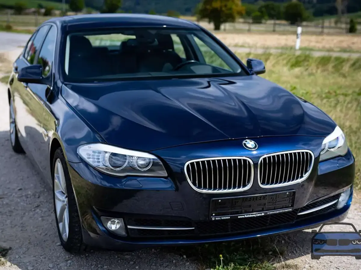 Gebraucht BMW 550 Sport Line 408 PS (300 kW) 2010 Imperialblau brillanteffekt Limousine
