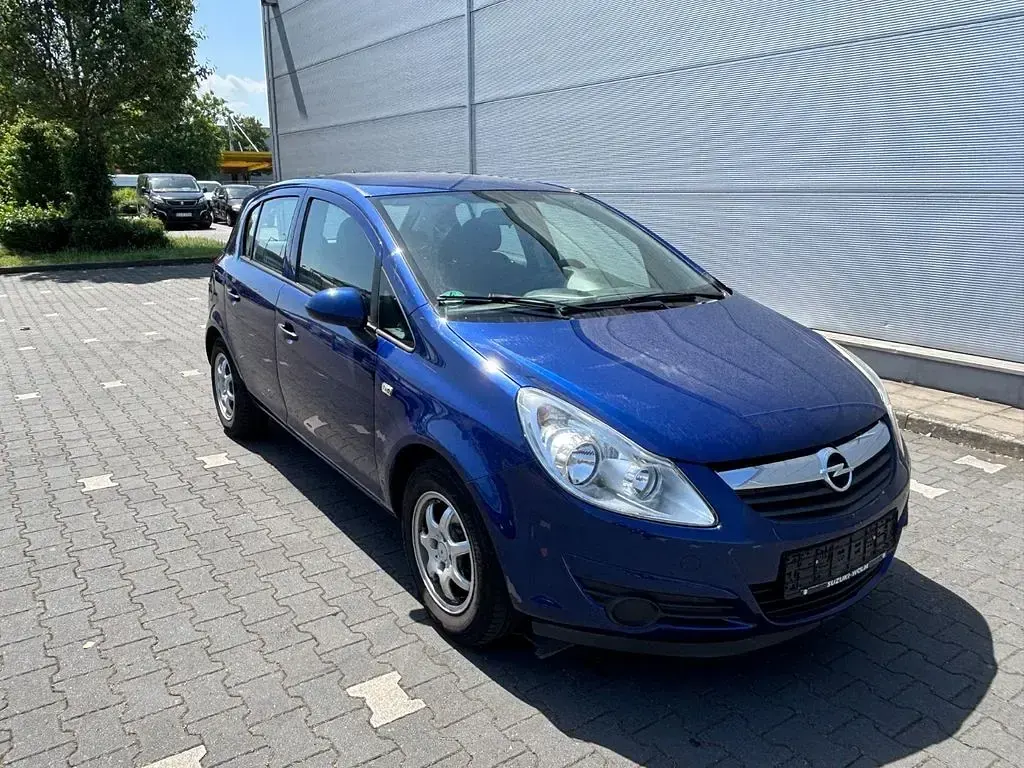 Gebraucht Opel Corsa 80 PS (58 kW) 2009 Blau Kleinwagen