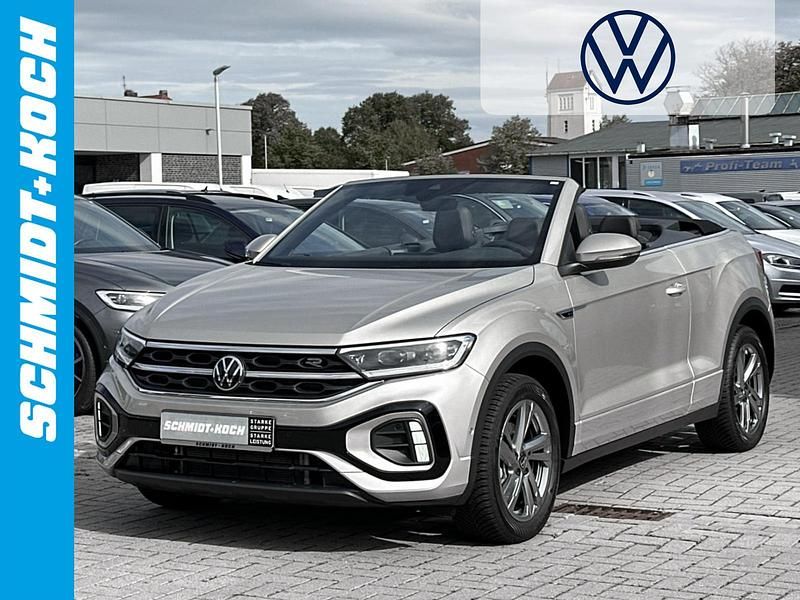 Gebraucht VW T-Roc R-line 150 PS (110 kW) 2025 Ivory silver (silber) SUV