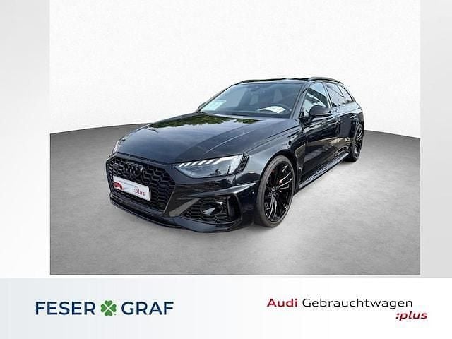 Mythosschwarz metallic Gebraucht 2023 Audi RS4 Ambiente Kombi | 69.690 € (Fairer Preis) - Bild 1/4