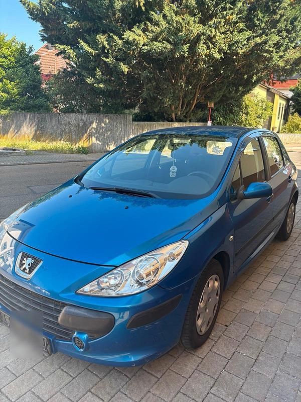 Blau Gebraucht 2007 Peugeot 307 Limousine | 1.150 € - Bild 1/4