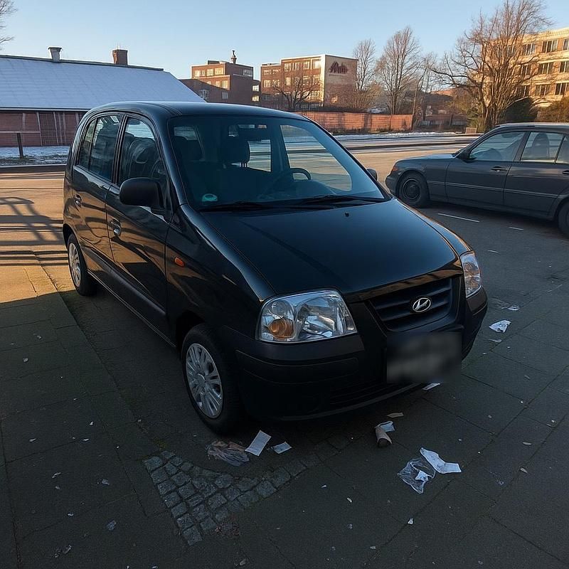 Schwarz Gebraucht 2007 Hyundai Atos Prime Kleinwagen | 1.500 € - Bild 1/4