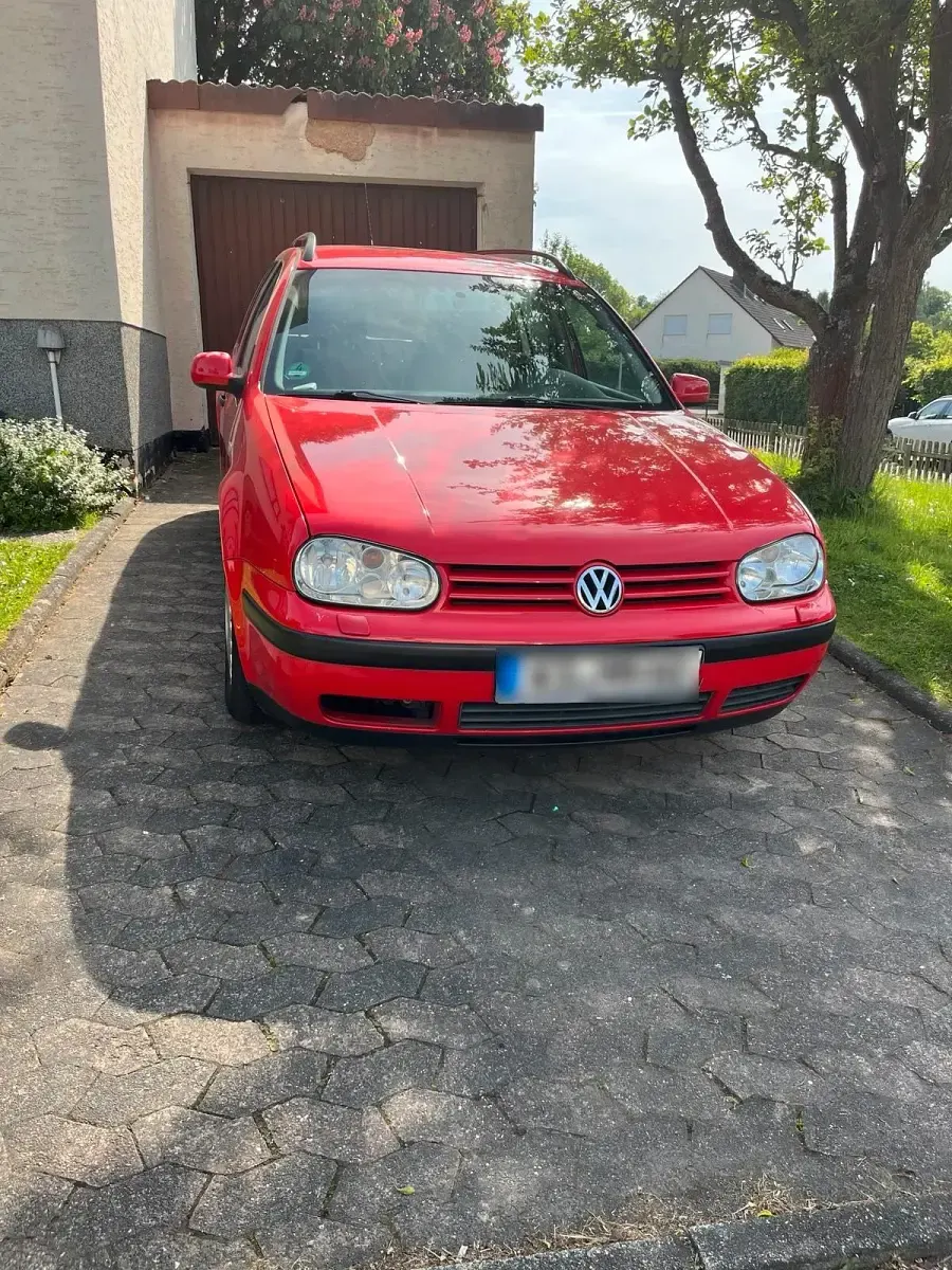 Gebraucht VW Golf IV 101 PS (74 kW) 2000 Rot Kombi