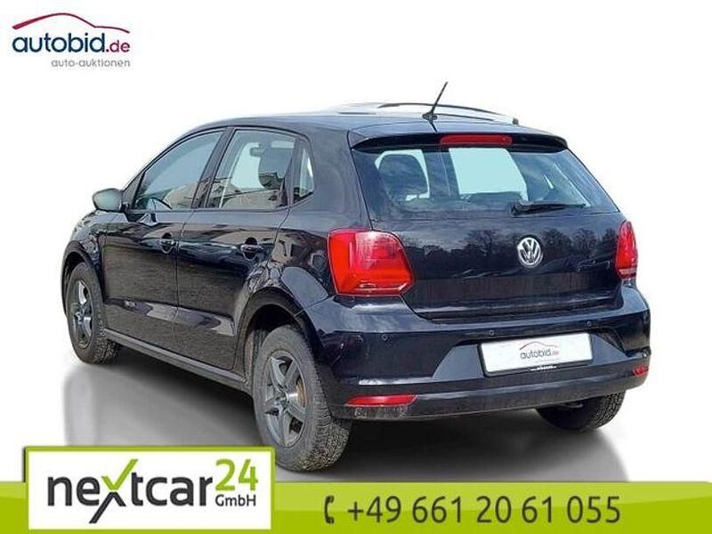 Gebraucht VW Polo Comfortline 60 PS (44 kW) 2015 Schwarz Limousine