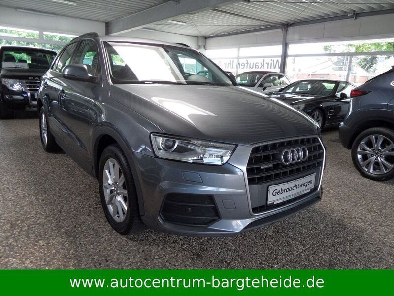 Monsungrau metallic Gebraucht 2015 Audi Q3 Comfort SUV | 17.990 € (Fairer Preis) - Bild 1/4