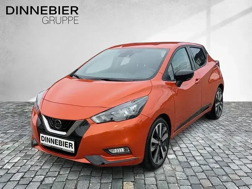 Gebraucht Nissan Micra 92 PS (67 kW) 2021 Orange Kleinwagen