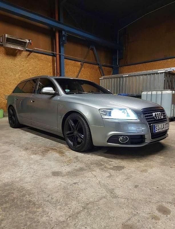 Silber Gebraucht 2009 Audi A6 S-Line Kombi | 3.700 € (Guter Preis) - Bild 1/4