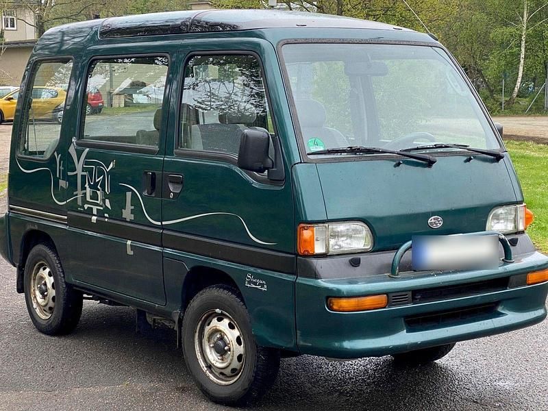 Gebraucht Subaru Libero 54 PS (39 kW) 1995 Grün Van / Kleinbus