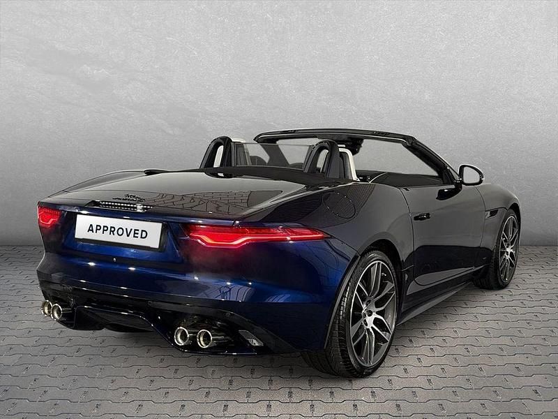 Gebraucht Jaguar F-Type R-Dynamic 456 PS (335 kW) 2024 Portofino blue Cabrio