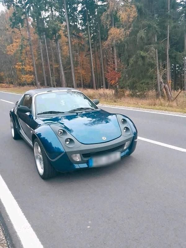 Second-hand Smart Roadster 82 CP (60 kW) 2003 Albastru Cabrio
